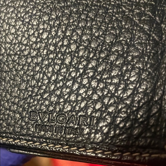 BVLGARI Black Leather Wallet - Picture 8 of 17